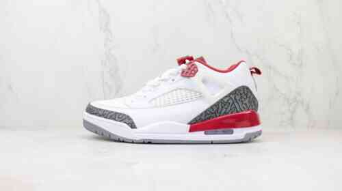 Air Jordan Spizike Low 防滑耐磨低帮篮球鞋 红色 货号：FQ1869-800