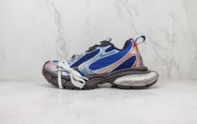 Balenciaga 3XL Sneakers 3+系列 复古阔型底姥爹风潮流鞋 低帮 环保天空革 网眼织物 去臭鞋垫 5层私模 缓震中底 防滑橡胶大底 货号：BYI1C