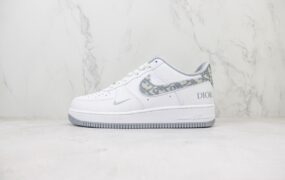 Dior 印花 空军 低帮 鞋子 红色 货号：DR6239-836