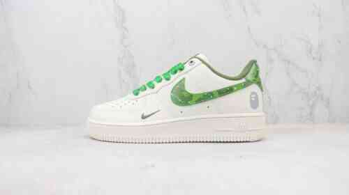 空军 低帮 双勾 猿人头 迷彩勾 Air Force 1 Low PF9055-763