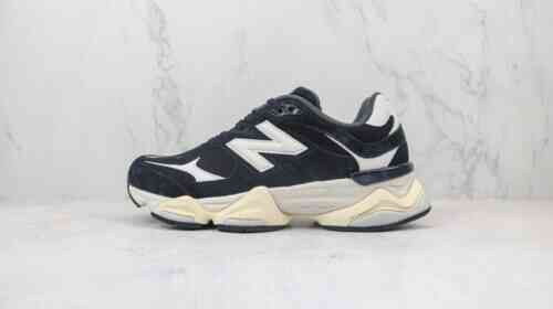 New Balance NB 9060 新百伦 复古休闲运动慢跑鞋 黑白 U9060AAA