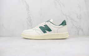 New Balance NB CT500 经典复古低帮休闲运动板鞋 白绿 货号：CT500AC1