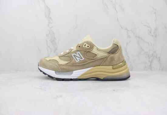 New Balance S版 NB M992TN 运动鞋 米黄色 货号：M992TN