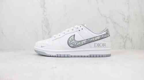 Nike SB Dunk Low x DIOR 迪奥 迷你勾 白灰 JH8036-915