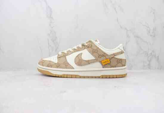 Nike SB Dunk Low x GUCCI DIY 印花 鞋子 黑色 XH0923-150