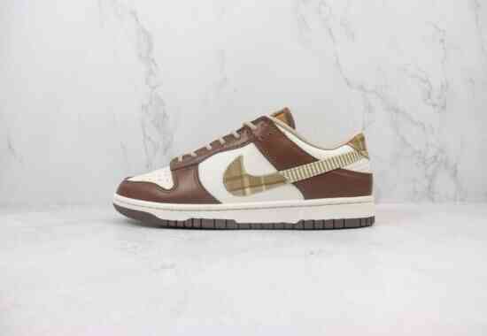 NK SB Dunk Low FV3653-191 白棕 格子勾