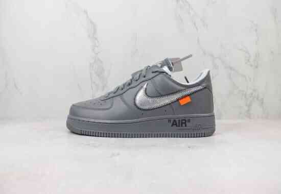 Off-White x Nike Air Force 1  OW联名灰色艺术馆 DX1419-500
