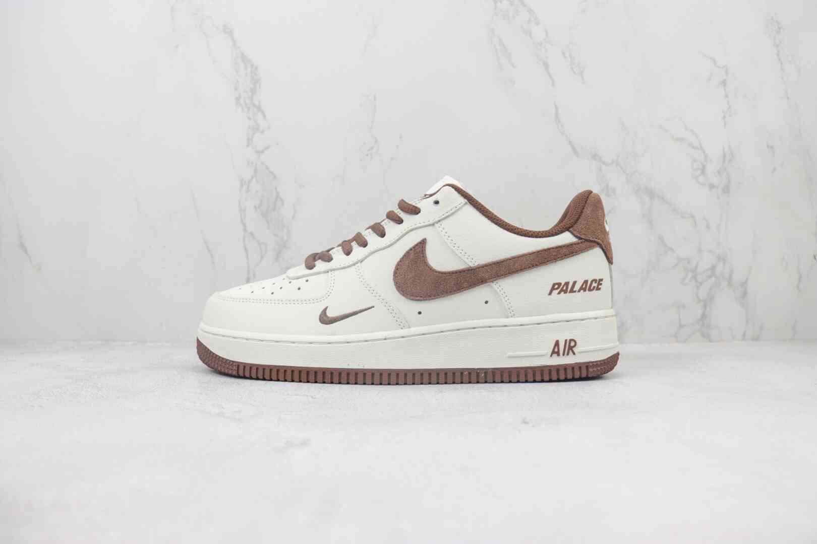 PALACE x Air Force 1 Low 白棕货号：PE-681833