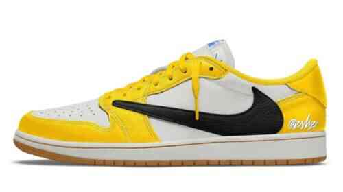 特拉维斯·斯科特 x Air Jordan 1 低帮OG “Canary” 将于2024年夏季发售