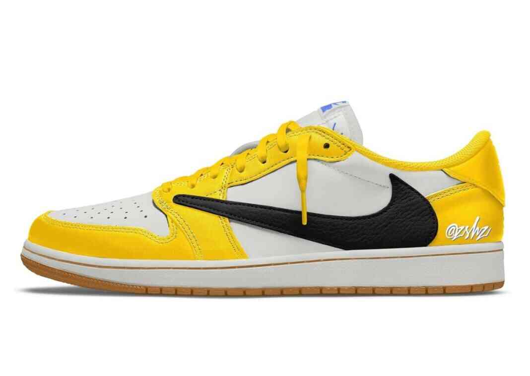 特拉维斯·斯科特 x Air Jordan 1 低帮OG “Canary” 将于2024年夏季发售