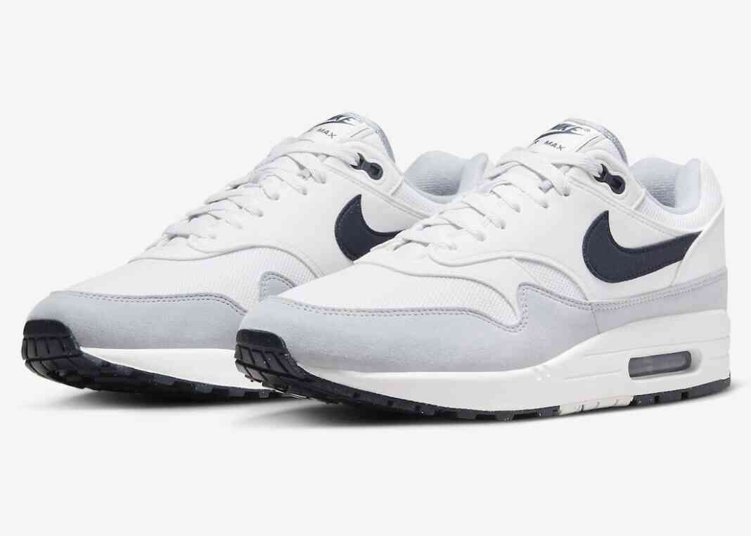 耐克Air Max 1 “纯铂金/深海蓝”将于2024年春季发布