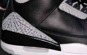 全新AJ3鞋款曝光，与元年黑水泥惊人相似！