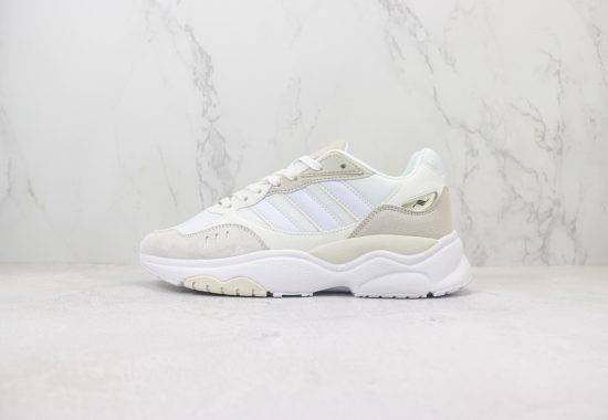 Adidasidas Retropy F90 爆米花跑鞋 灰白 货号: HP6366