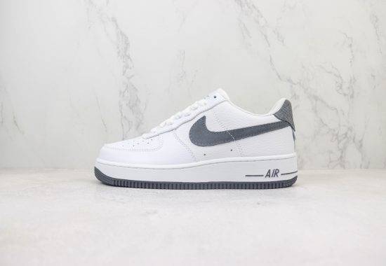 Air Force 1 Low 空军 低帮 白深灰 货号：CN2873-109