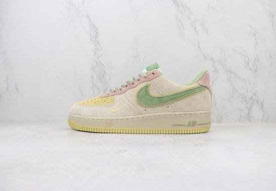 Air Force 1 Low 空军 低帮 麂皮 彩色拼接 货号：CD1221-777