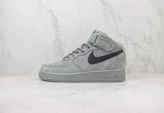 Air Force 1 Mid 空军 中帮 麂皮灰黑 CW2288-111