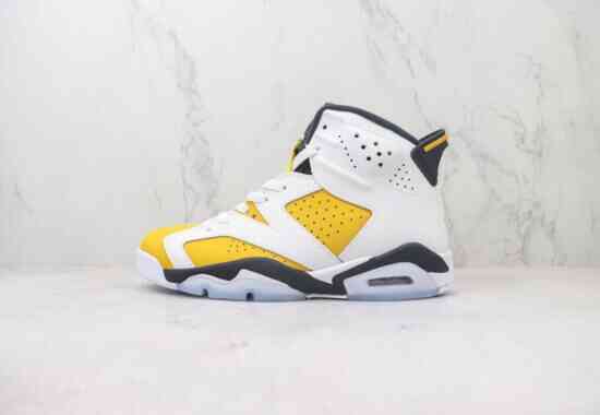 Air Jordan 6 Retro 白黄 高帮篮球鞋 货号：CT8529-170