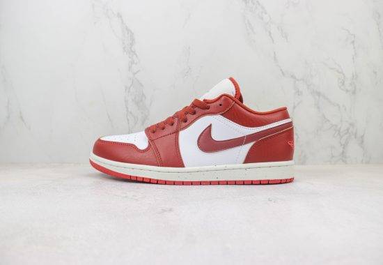 Air Jordan AJ1 Low 白红色 FJ3459-160