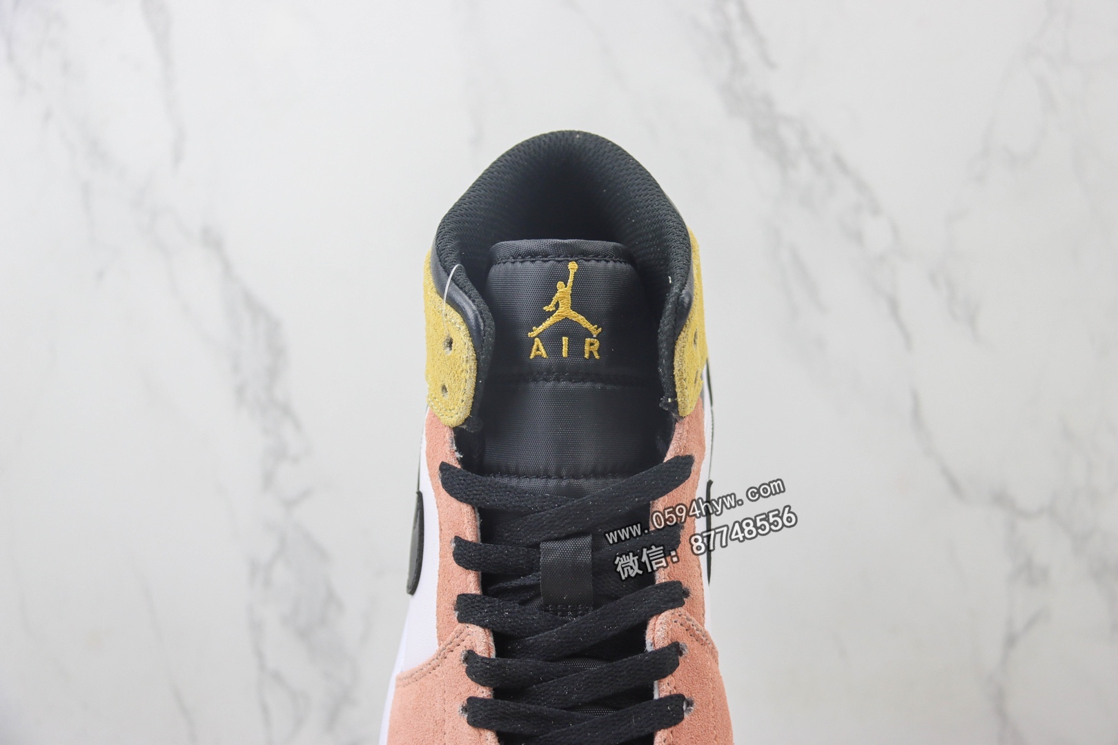 运动鞋, Jordan, Aj1, AJ, Air Jordan, AI - Air Jordan AJ1 MID 中帮系列 粉橙渐变 DX4332-800