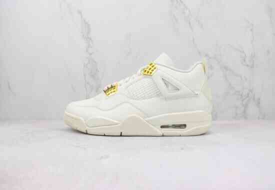 Air Jordan AJ4 Retro Low 白金 AQ9129-170