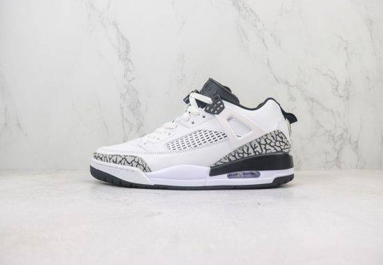 Air Jordan Spikize LOW CNY 乔丹 AJ3.5代 爆裂纹 黑白 货号：FQ1759-104