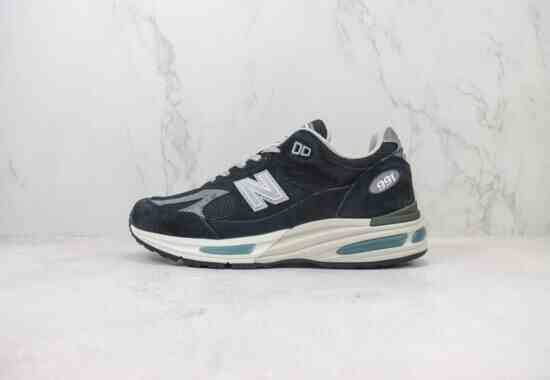 New Balance NB M991 英产复古运动跑步鞋 系列 白色 货号：U991BK2