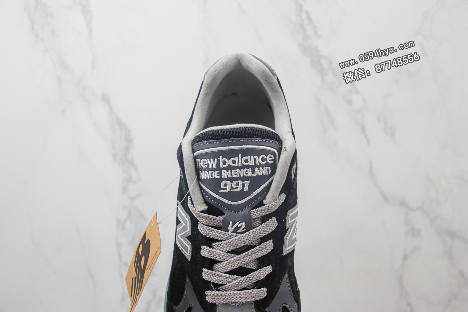 跑步鞋, 新百伦, U991BK2, New Balance, NB, ABZORB - New Balance NB M991 英产复古运动跑步鞋 系列 白色 货号：U991BK2