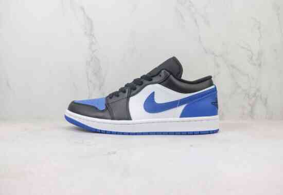 Nike Air Jordan 1 Low 黑白蓝 553558-140