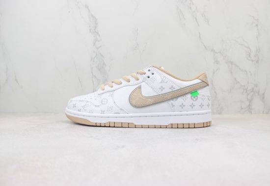 Nike SB Dunk Low 绑带解构 DIY LV联名 纯原大厂出品 火山灰 货号：LV0526-596