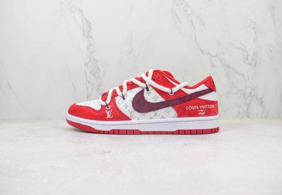 Nike SB Dunk Low 绑带解构 带挂件【DIY定制 LV联名】货号：FC1688-174