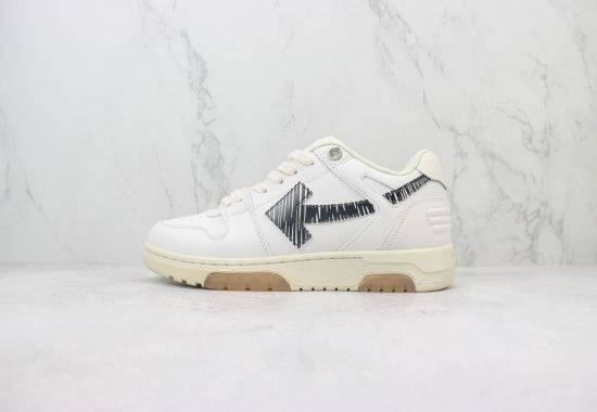 OFF-WHITE 箭头鞋 低帮时尚板鞋 双色 设计 灰色 货号：OTT1W