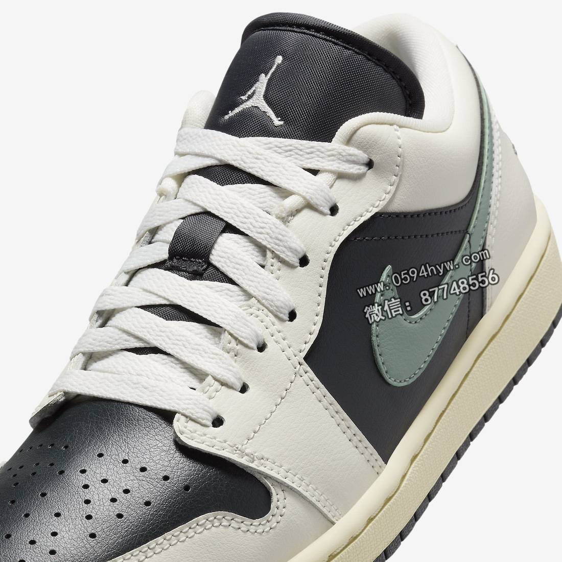 Jumpman, Jordan, Air Jordan 1 Low, Air Jordan 1, Air Jordan, AI, 2024 - "Air Jordan 1低帮 '青烟翡翠' 将于2024年春季发布"