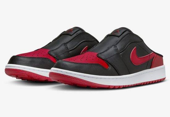 2024年2月发布Air Jordan Mule Golf “Bred”