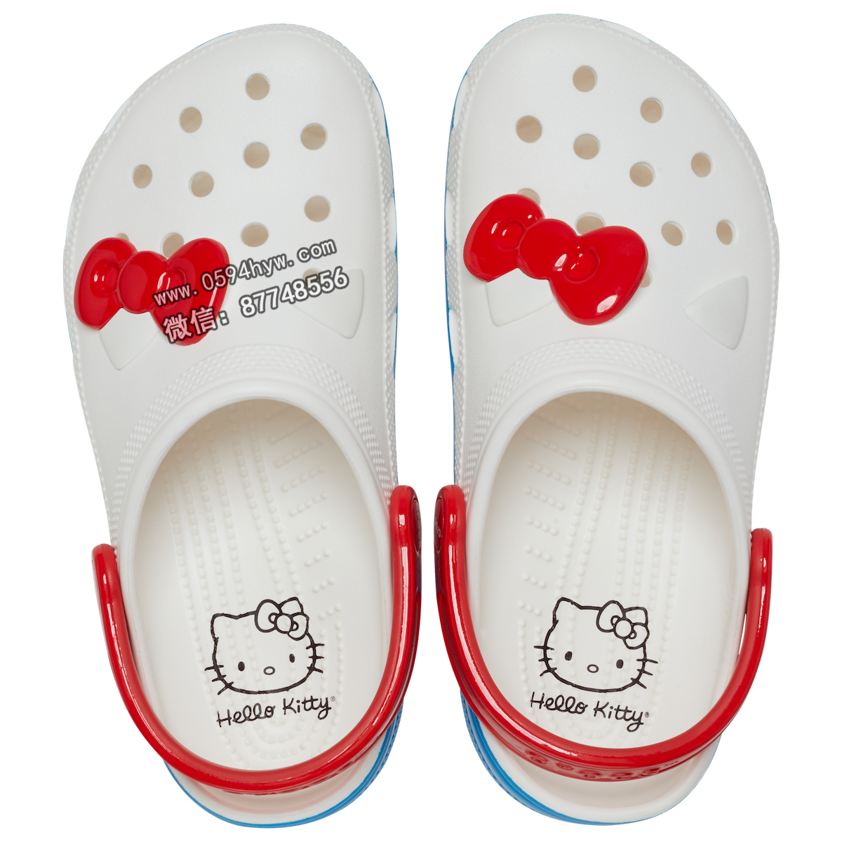 2024年1月发布Hello Kitty与Crocs经典洞洞鞋