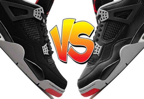 更好的Air Jordan 4 “Bred” 发行：选择“磨砂”或“皮革”
