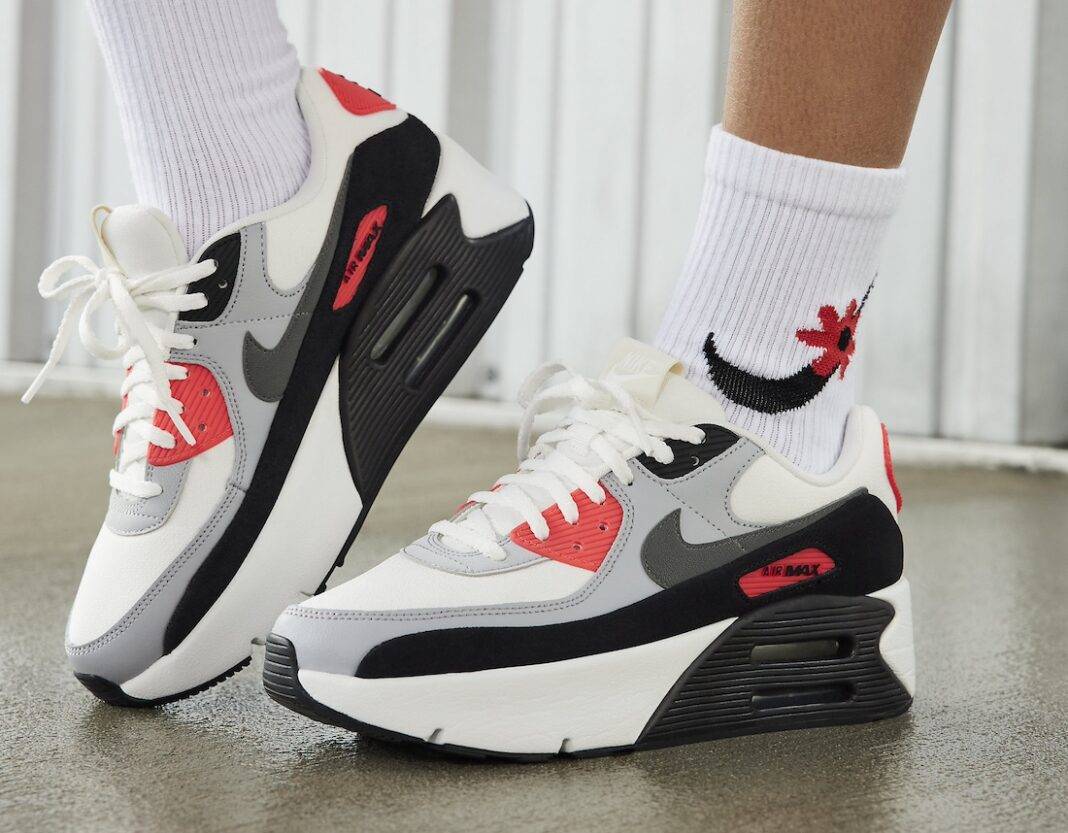 耐克Air Max 90 LV8 “红外线” 现已上市 (2024年2月)