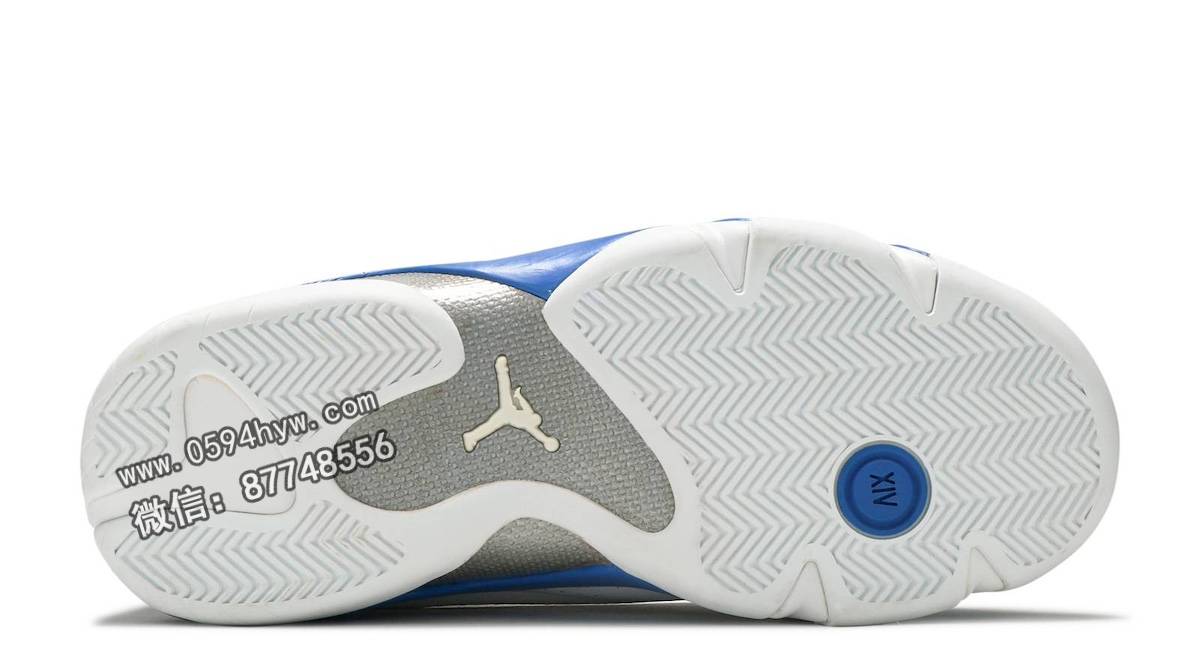 篮球鞋说：Air Jordan 14 低帮“太平洋蓝”