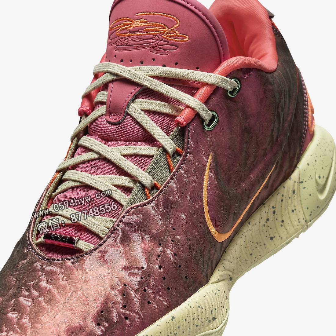 2024年2月发布的Nike LeBron 21 “女王鳄螺”