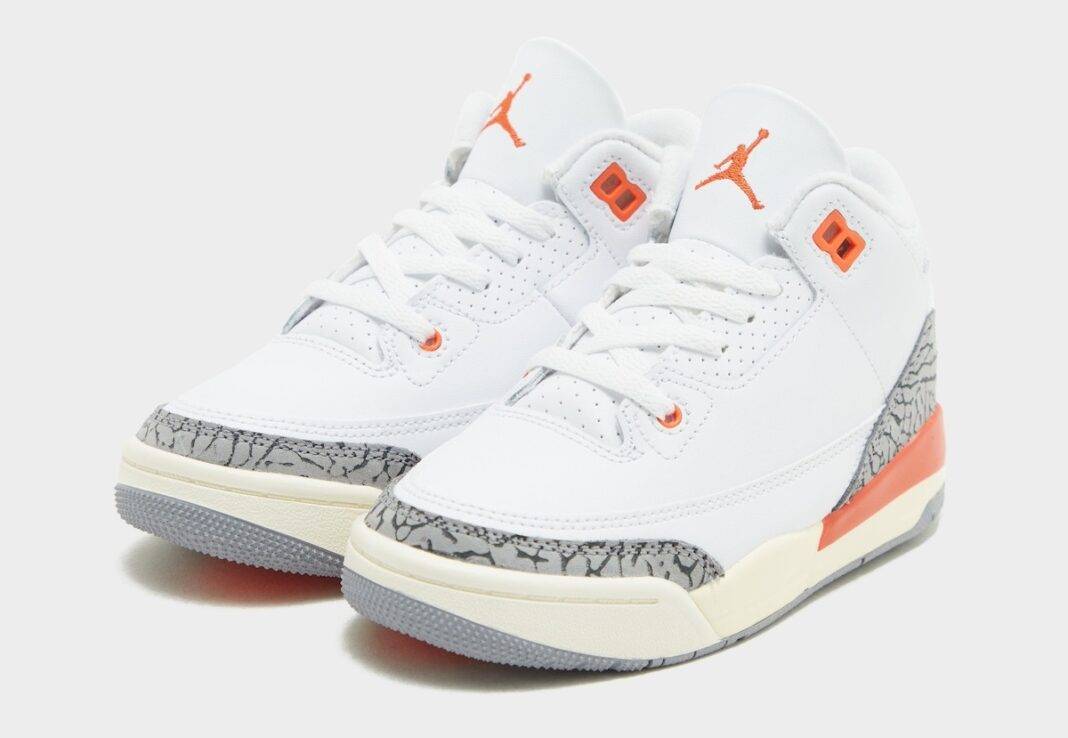 2024年4月发售Air Jordan 3“佐治亚桃子”