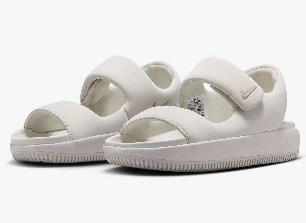 耐克 Calm 凉鞋“浅骨白” 将于2024年夏季发售