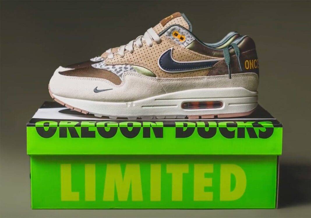 Division Street x Nike Air Max 1 “俄勒冈大学” PE将于2024年3月发布