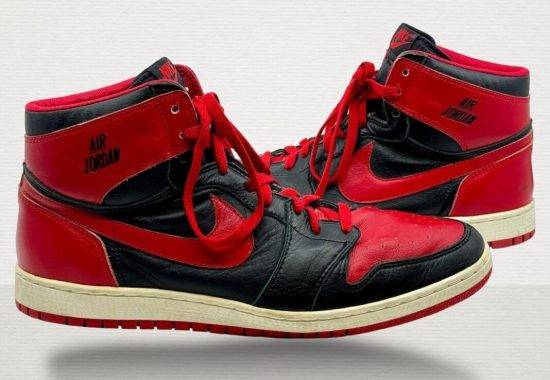 原版Air Jordan 1“禁赛”原型将拍卖