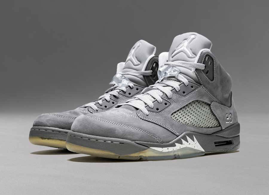 篮球鞋话题：Air Jordan 5 “狼灰”