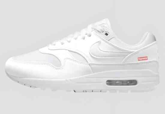 Supreme x Nike Air Max 1 ’87 “白色 “于 2025 年春季发布