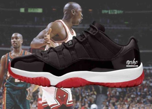 Air Jordan 11 Low “Bred” PE 于 2025 年夏季发布