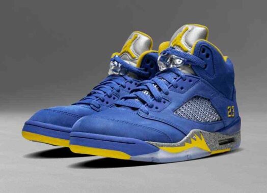 运动鞋话题：Air Jordan 5 “Laney Varsity Royal” (莱尼皇家)