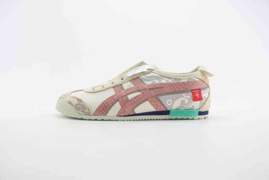 Asics Onitsuka Tiger Mexico 66 Slip-on 亚瑟士鬼冢虎一脚蹬 龙年限定 涂鸦款 编码：AWR1S