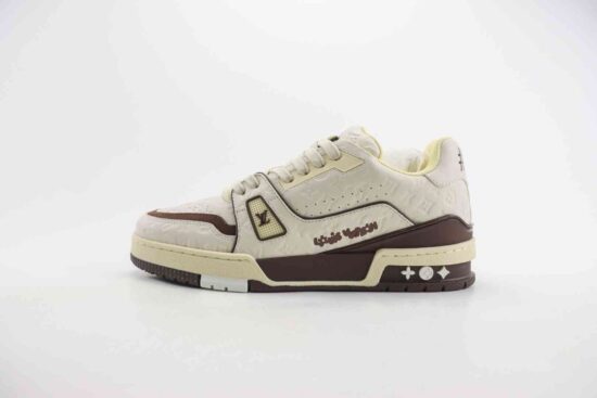 Tyler x Louis Vuitton LV Trainer 低帮休闲板鞋 货号：LUT1V