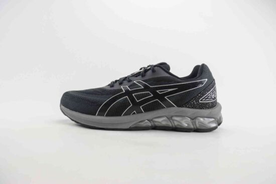 Asics Gel-Quantum 180 VIII 半掌气垫复古透气缓震男子跑步鞋 货号：1201A631-002
