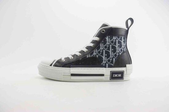 Dior B23 Oblique High Top Sneakers 迪奥CD重影高帮 海外版 纯原级别 编码：DTI1R